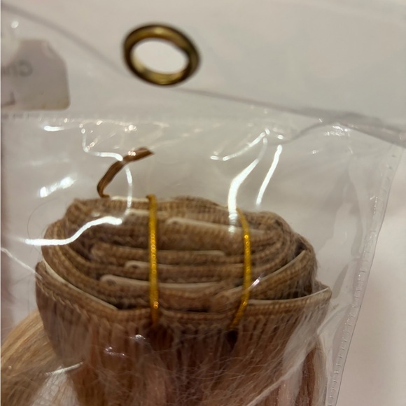 Wennalife Clip in Human Natural Hair Extensions 18” 120g 7pcs Light Blonde - Picture 5 of 13